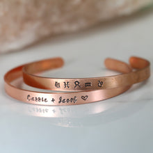 Load image into Gallery viewer, Rose Gold Customizable Bracelet