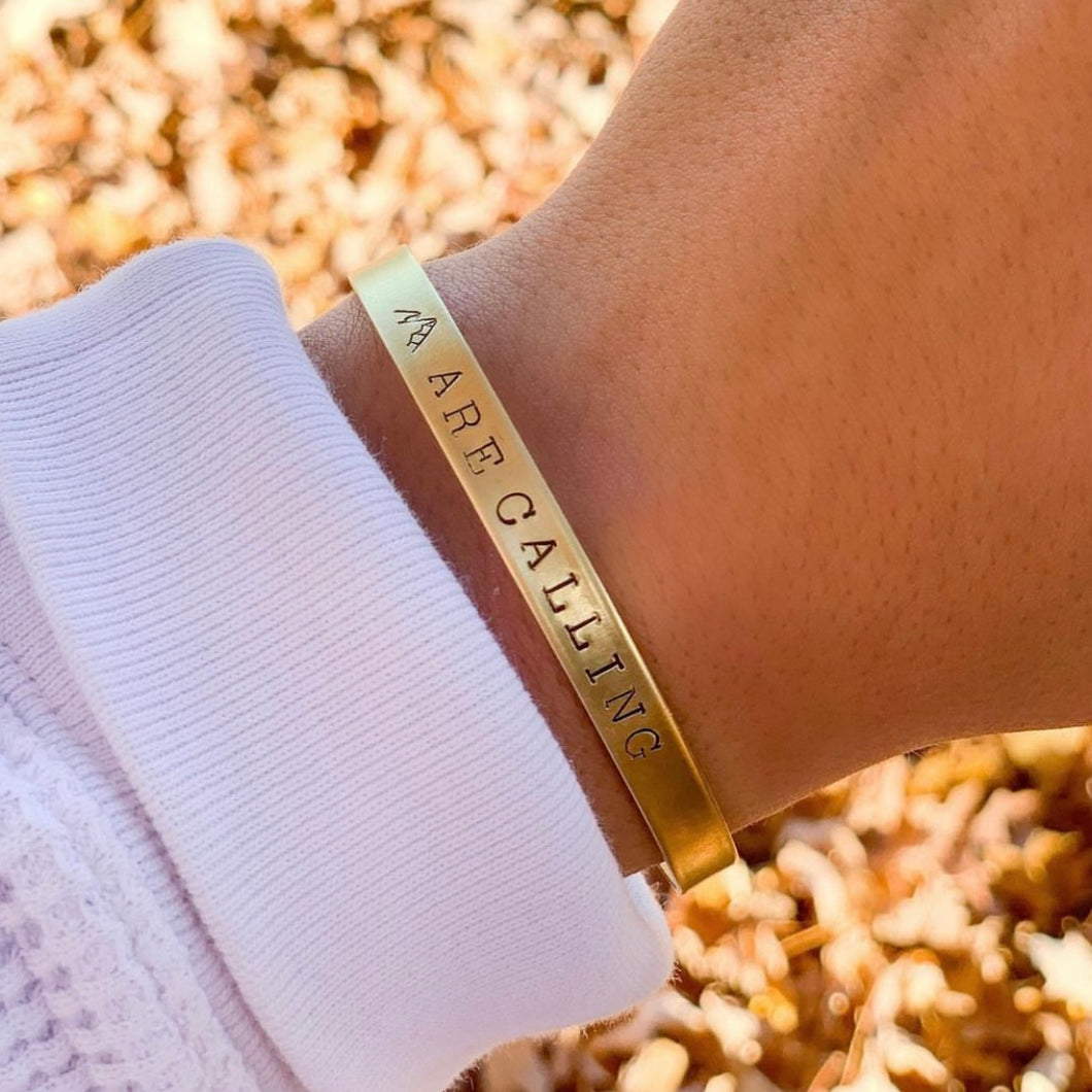 Gold Customizable Bracelet